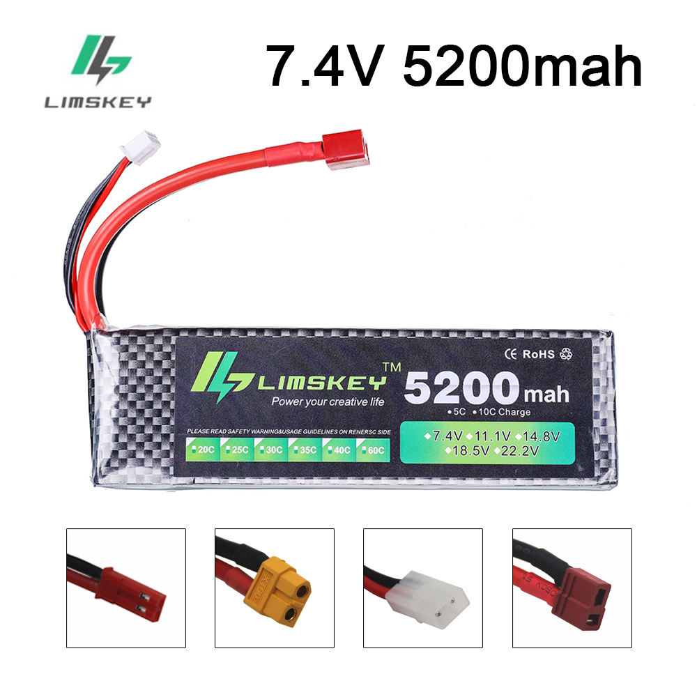 Limskey Power battery 7.4V 520 - Rc Hobby Helicopter recension och pris