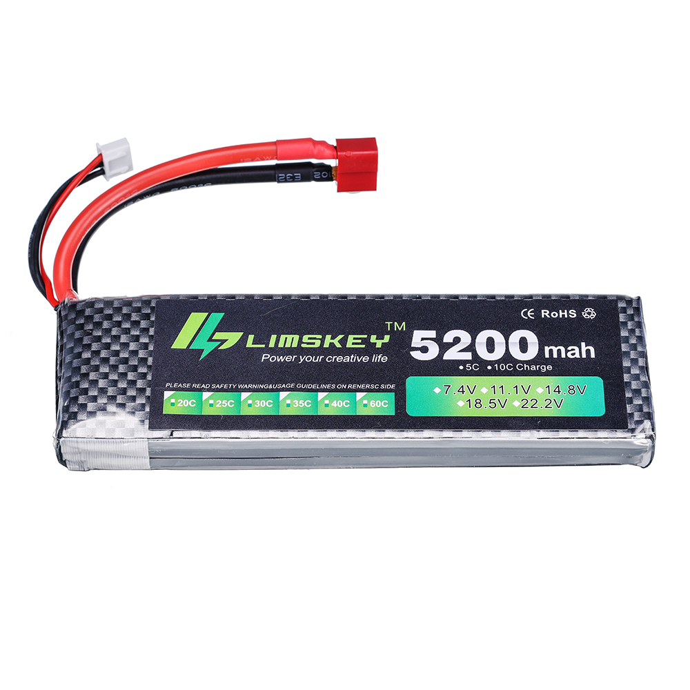 Limskey Power battery 7.4V 520 - Rc Hobby Helicopter recension och pris