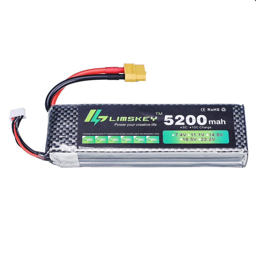 Limskey Power battery 7.4V 520 - Rc Hobby Helicopter recension och pris