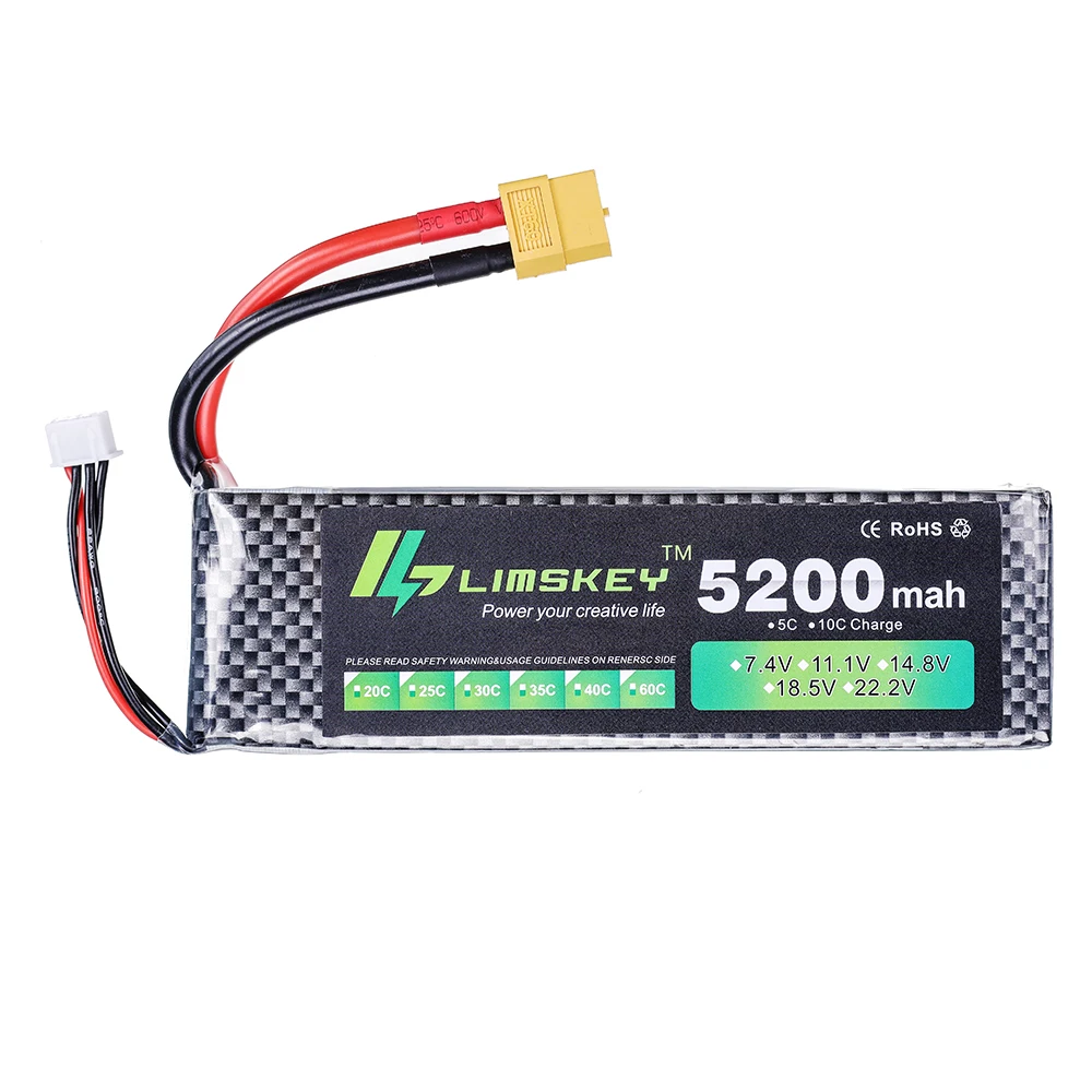 Limskey Power battery 7.4V 520 - Rc Hobby Helicopter recension och pris