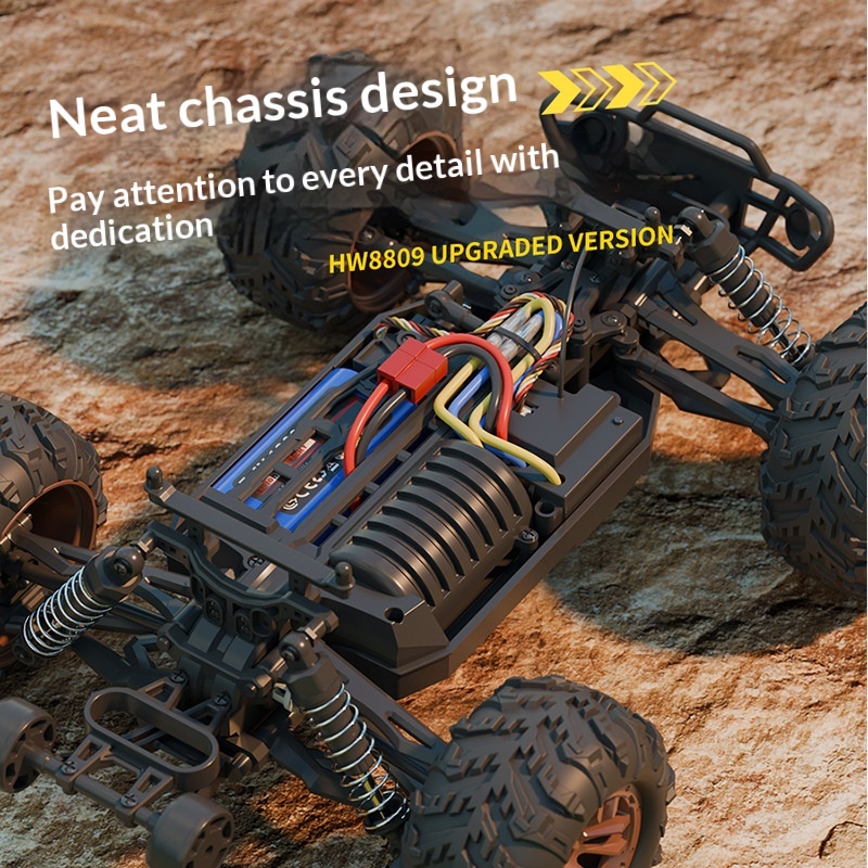4WD Brushless RC Monster Truck - Rc Hobby Monster Truck recension och pris