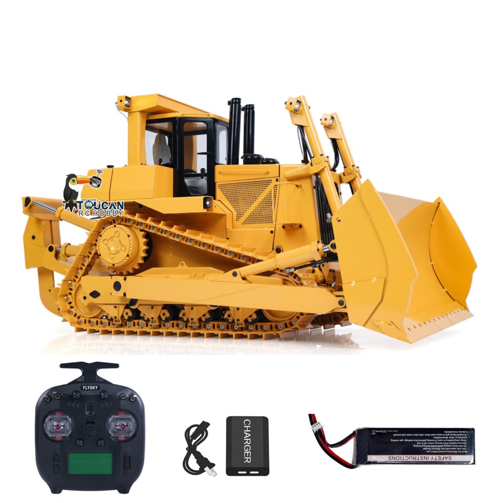1/14 JDM D10T Metal RC Bulldoz - Rc Hobby Track recension och pris