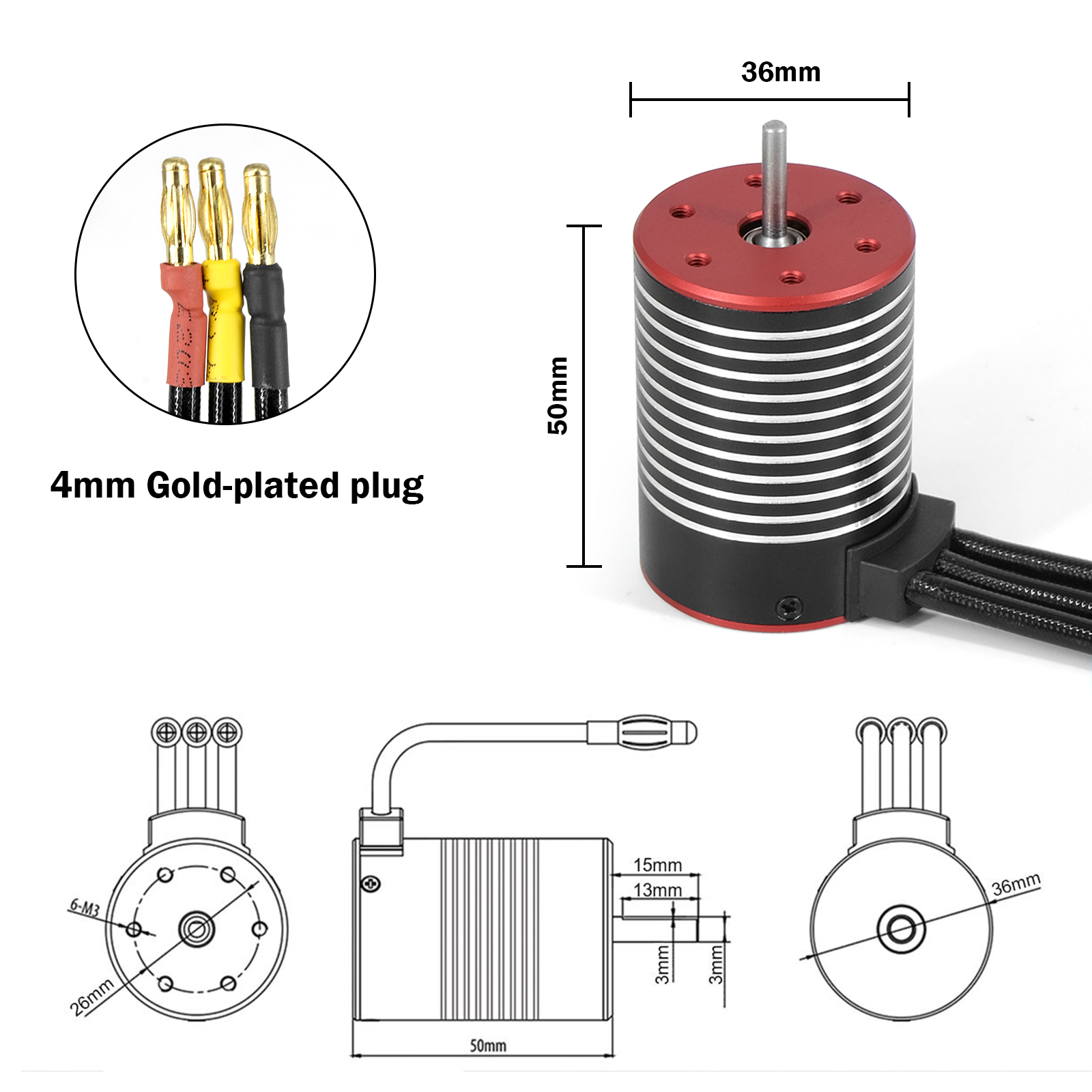 Hobbywing QuicRun WP-10BL60 ES - Brushless Motor 3650 recension och pris