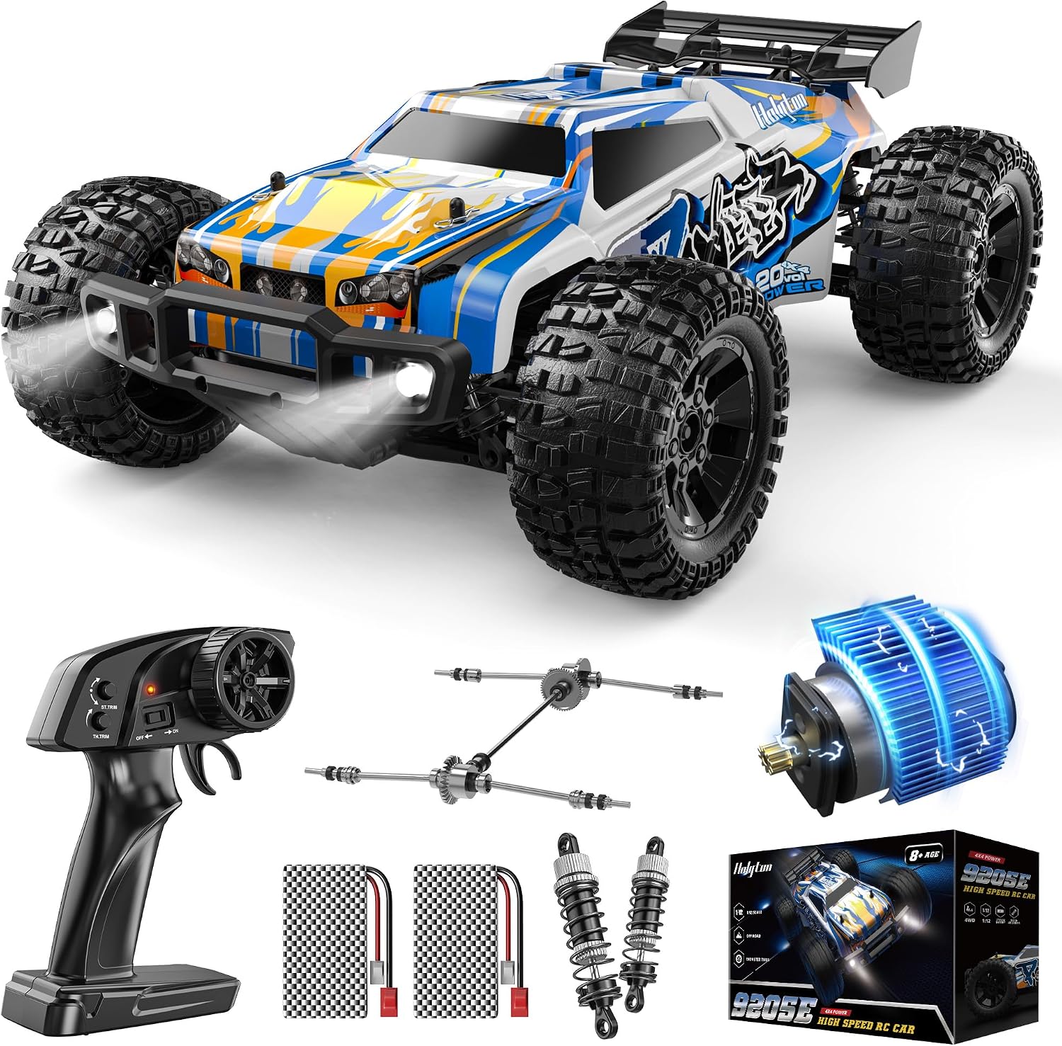 1:10 Large High Speed Remote C - Rc Hobby Monster Truck recension och pris