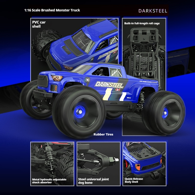 UDIRC UD1610PRO 1/16 RC BigWhe - Rc Hobby Monster Truck recension och pris