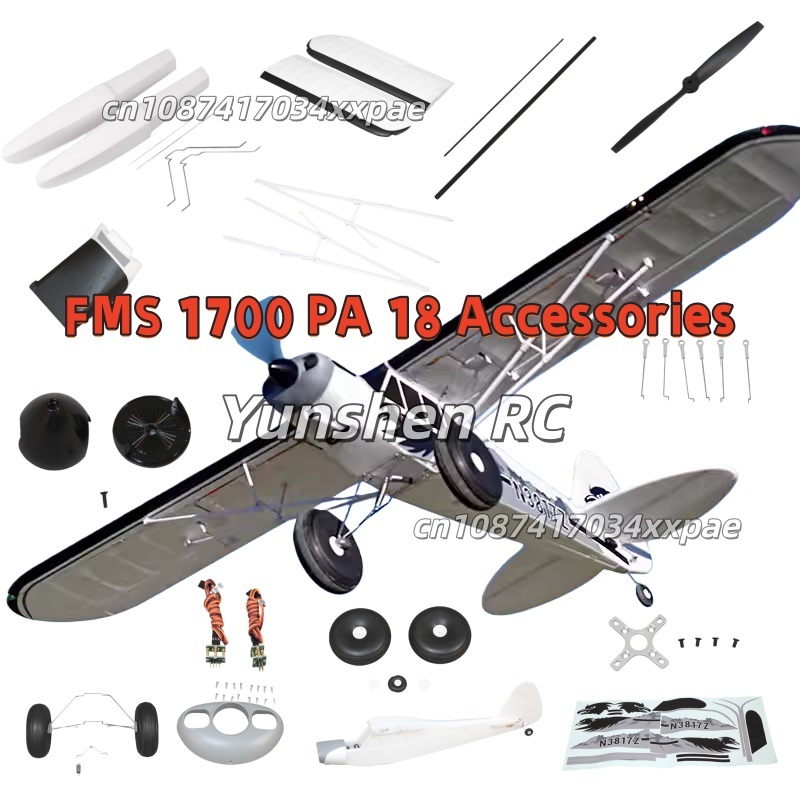 FMS RC Plane Decals For 1700mm - Rc Hobby Usa recension och pris