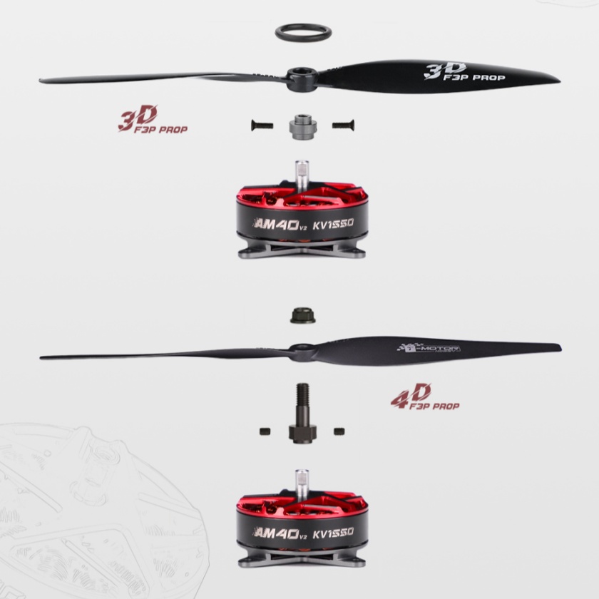 T-Hobby AM40 V2 3D/4D 2-3S Pow - Rc Hobby Usa recension och pris