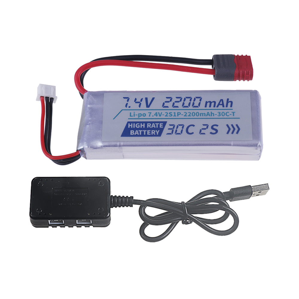 T PLUG HIGH RATE 30C 2200mah 7 - Rc Hobby Helicopter recension och pris