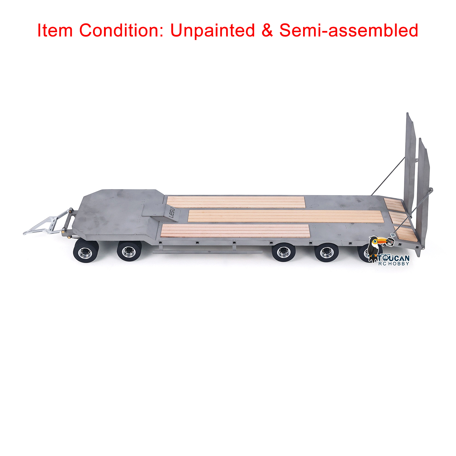 US Stock Metal Trailer Plate 8 - Hobby Quality Rc Cars recension och pris