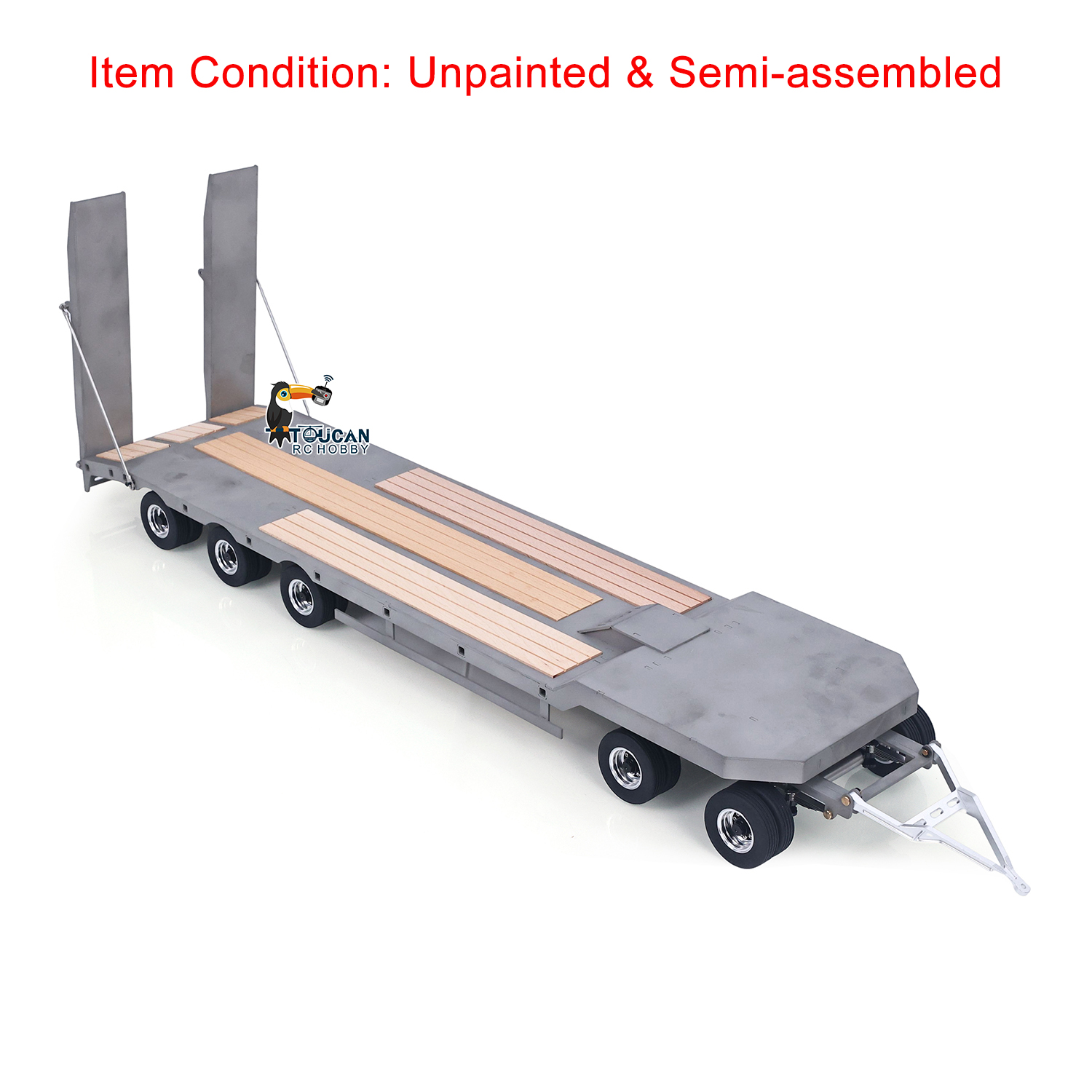 US Stock Metal Trailer Plate 8 - Hobby Quality Rc Cars recension och pris