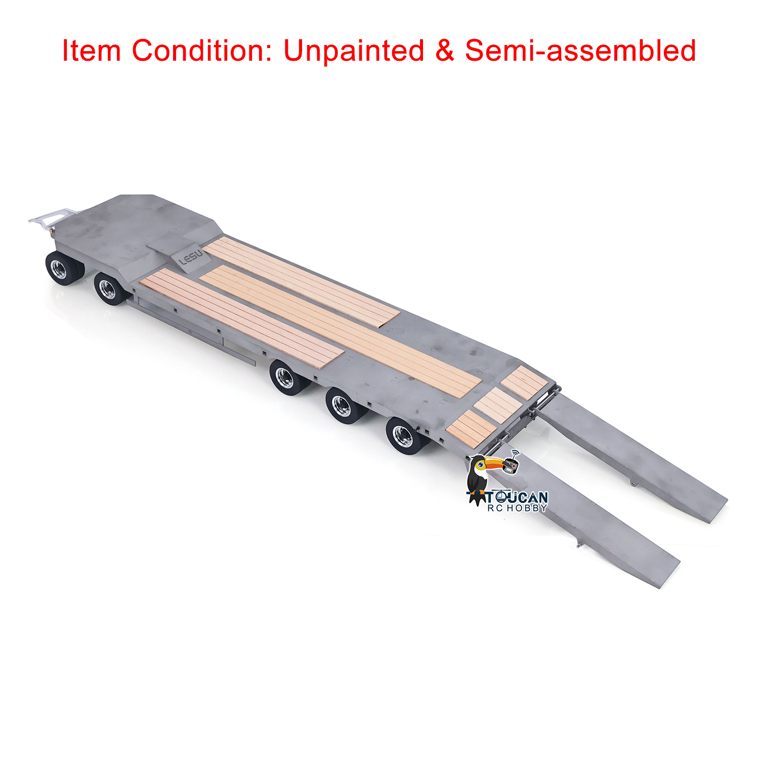 US Stock Metal Trailer Plate 8 - Hobby Quality Rc Cars recension och pris