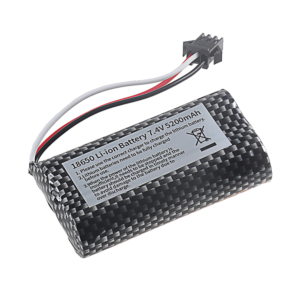 18650 Li-ion 7.4V 5200mAh Batt - Rc Hobby Usa recension och pris
