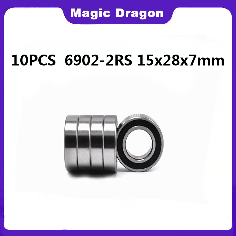 10PCS 6902 2RS Bearing 15x28x7 - Hobby Quality Rc Cars recension och pris