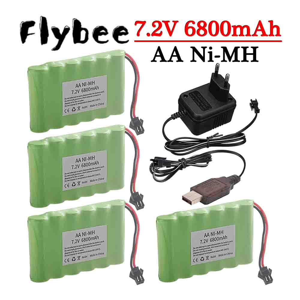 Ni-MH 7.2V 6800mAh SM Plug Bat - Rc Hobby Usa recension och pris