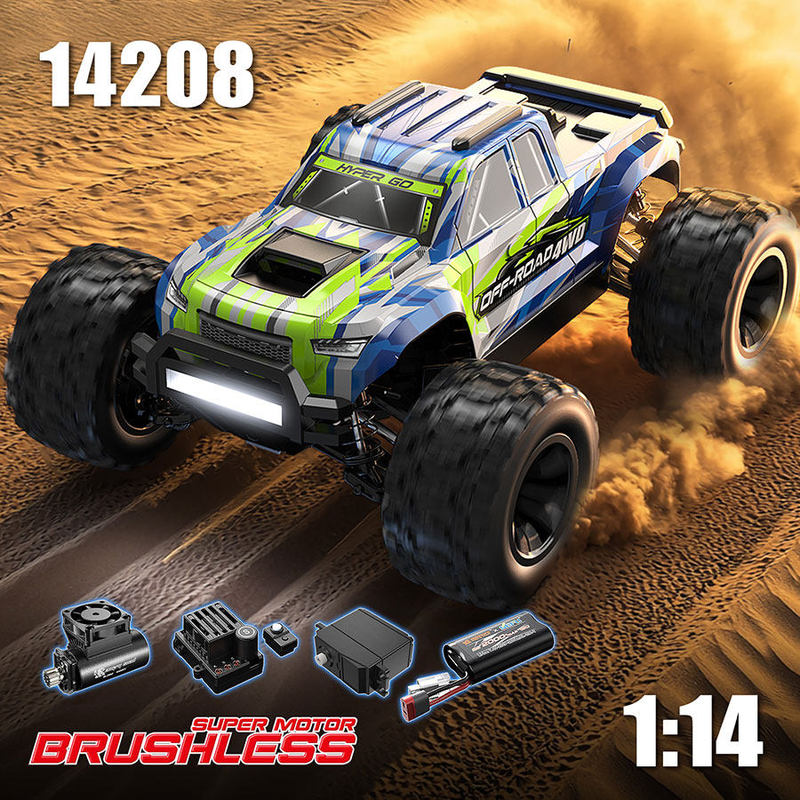 Mjx Hyper Go 1/14  14208 Brush - Rc Hobby Monster Truck recension och pris