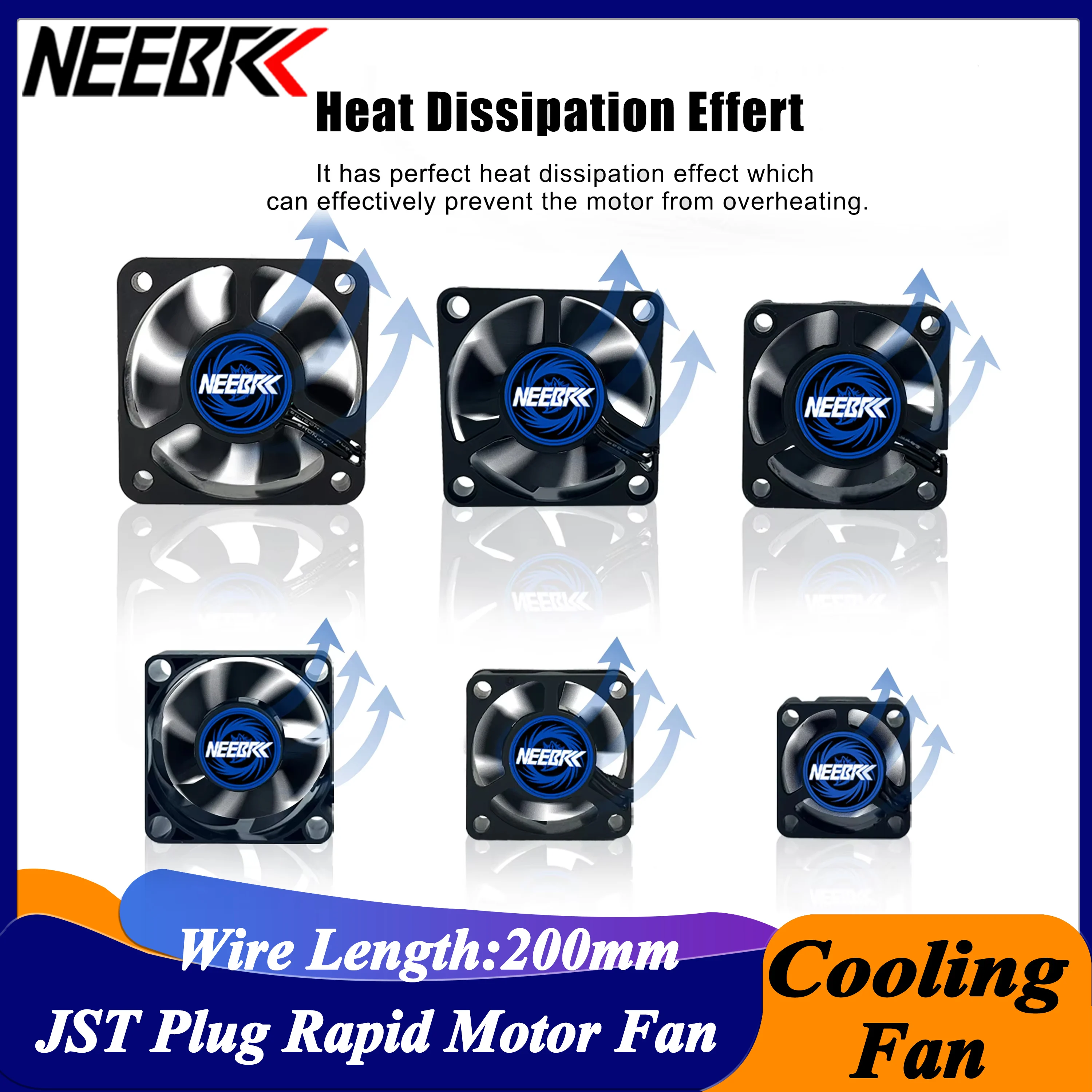 NEEBRC Cooling Fan Heatsink 25 - Brushless Motor 3650 recension och pris