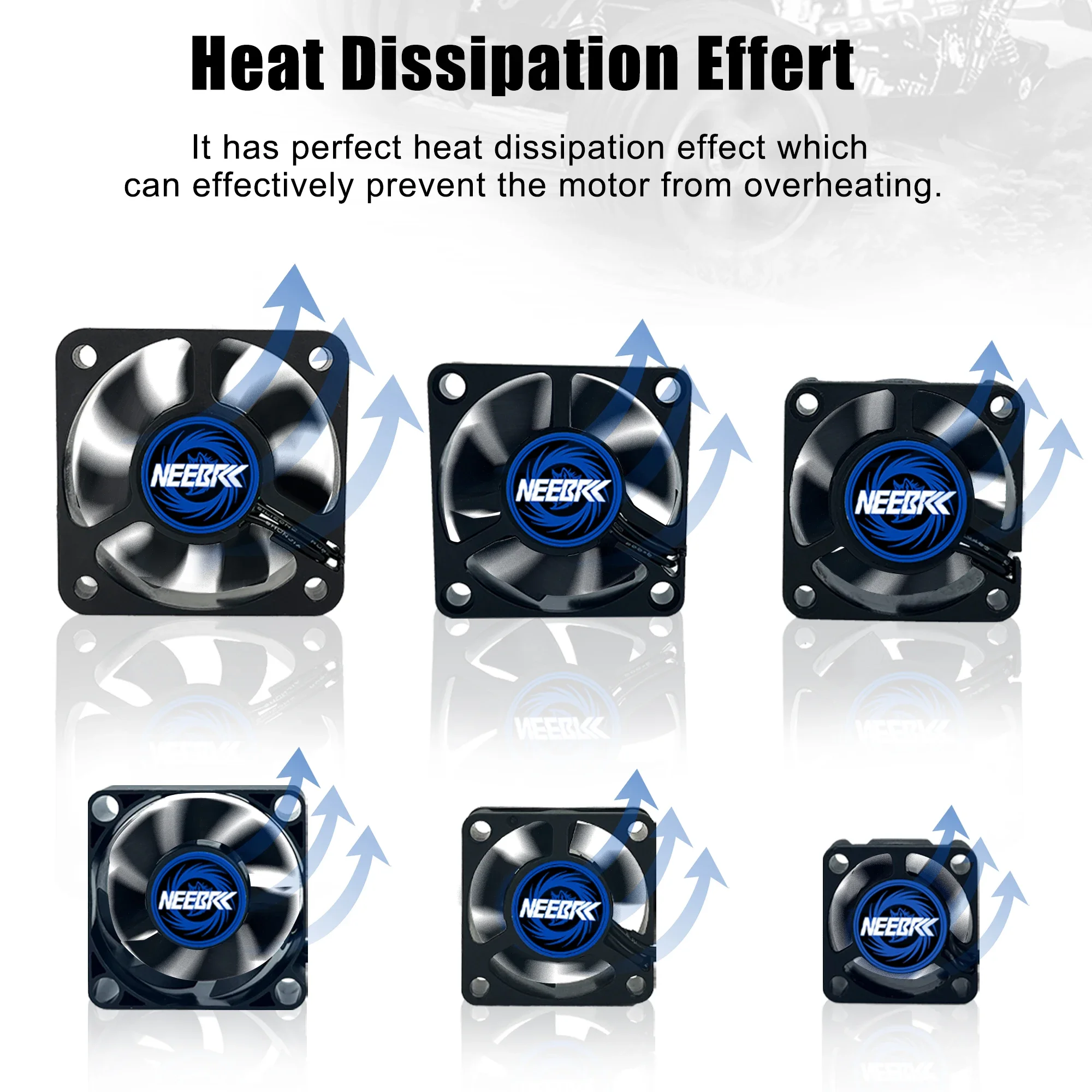 NEEBRC Cooling Fan Heatsink 25 - Brushless Motor 3650 recension och pris