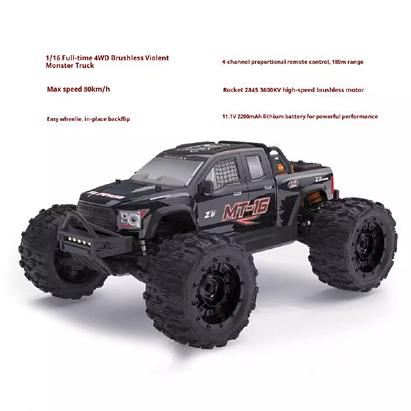 ZD MT16 1/16 Scale Brushless R - Rc Hobby Monster Truck recension och pris