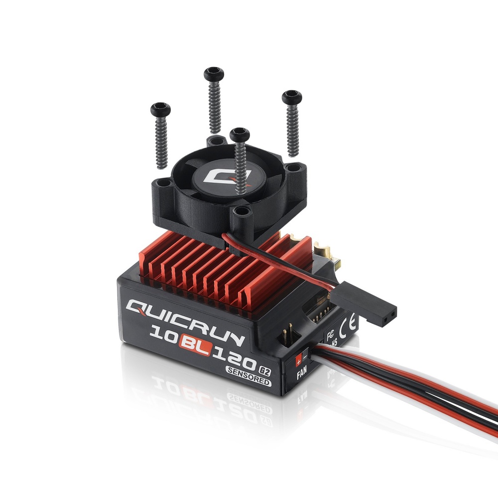 FATJAY Hobbywing QUICRUN-10BL- - Brushless Motor 3650 recension och pris