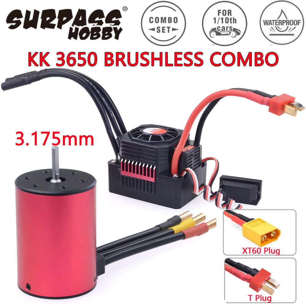 Surpass Hobby KK 3650 Combo Wa - Brushless Motor 3650 recension och pris
